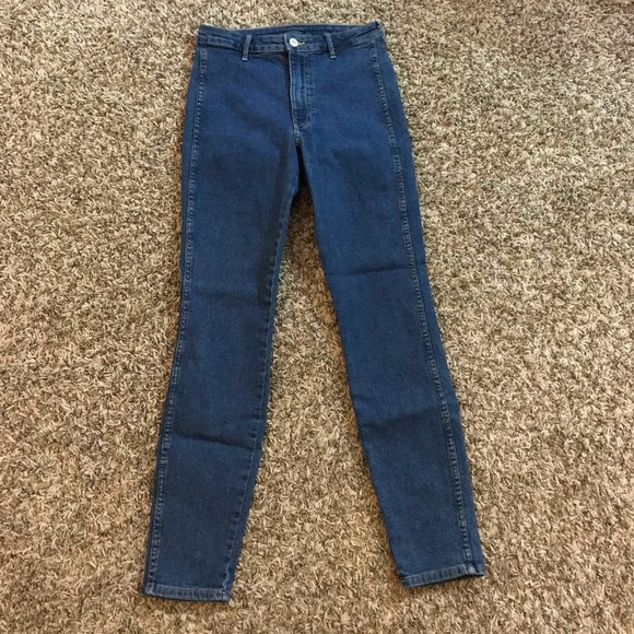 H&M Jeans Hm High Waist Skinny Jeans Poshmark